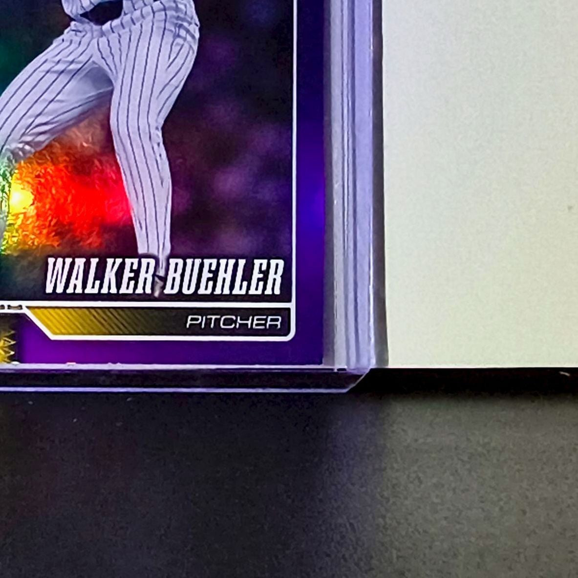 Walker Buehler 2026 Topps Update Purple Rainbow Foil MLB #US213 090/250 Padres