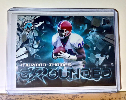 Thurman Thomas 2023 Topps Resurgence Grounded #RG-1 Football Card Buffalo Bills