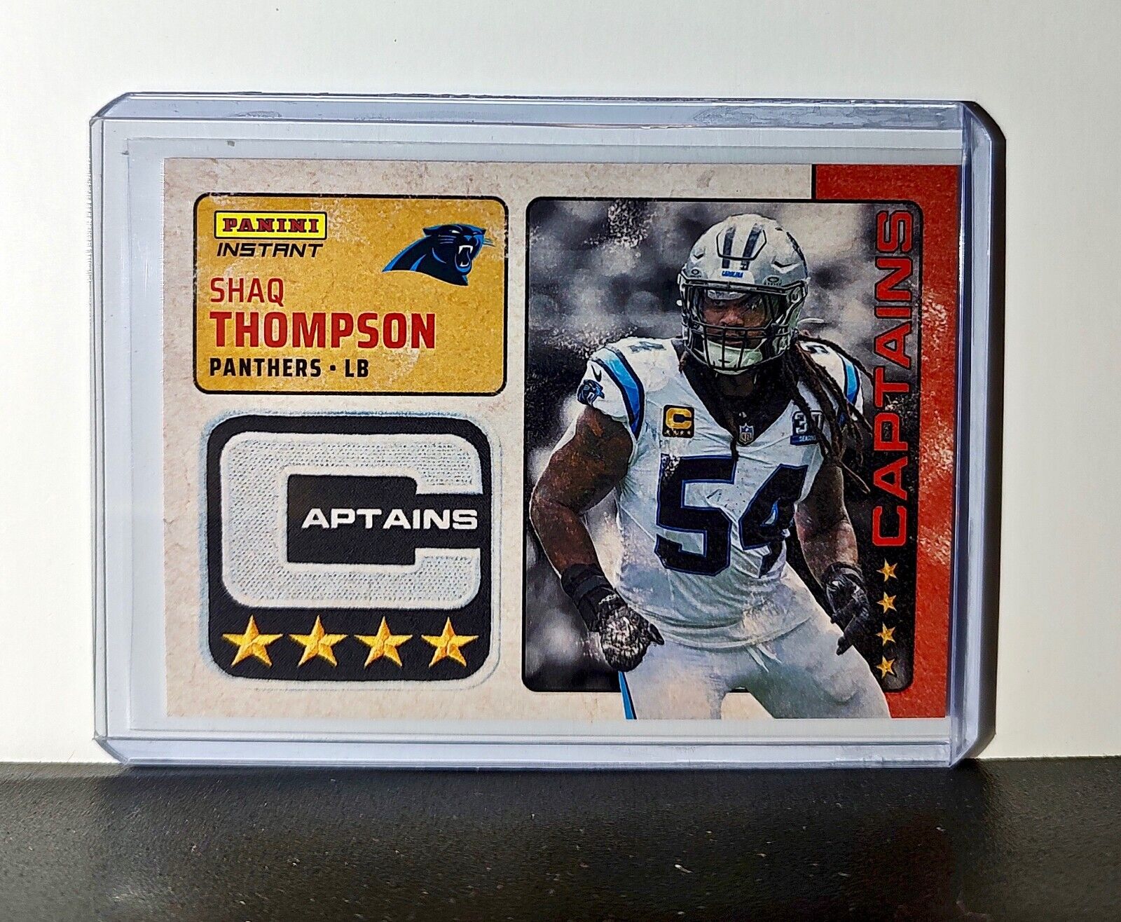 Shaq Thompson 2024 Panini Captains NFL #5 Card Carolina Panthers 1/351