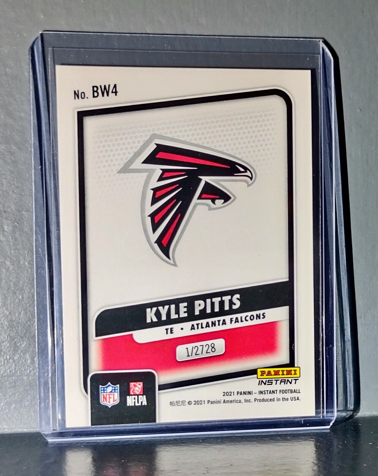 Kyle Pitts 2021 Panini NFL Black and White Rookies #4 Card 1/2728