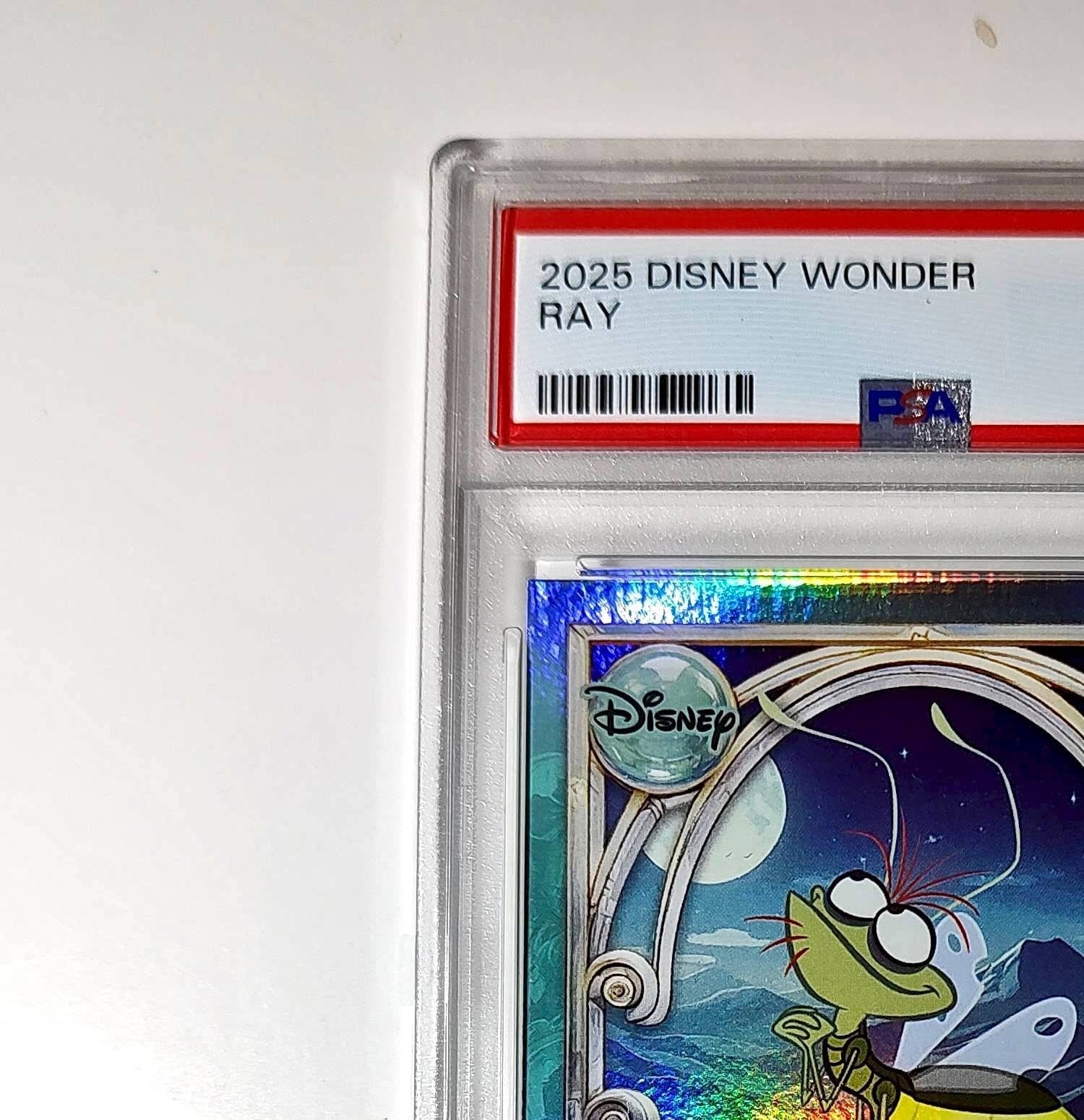 Ray 2025 Topps Disney Wonder #141 Diamond Card The Princess and the Frog PSA 9