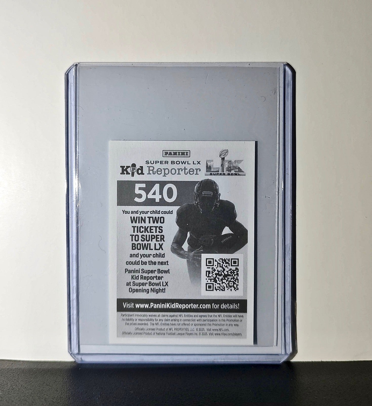Jaxon Smith-Njigba 2025 Panini NFL #540 Sticker Seattle Seahawks