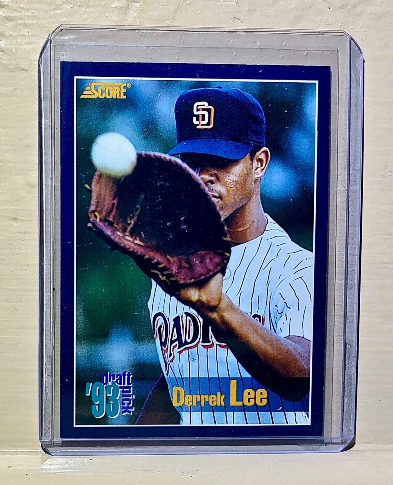 Derrek Lee 1993 Score Pinnacle MLB #585 Baseball Card San Diego Padres