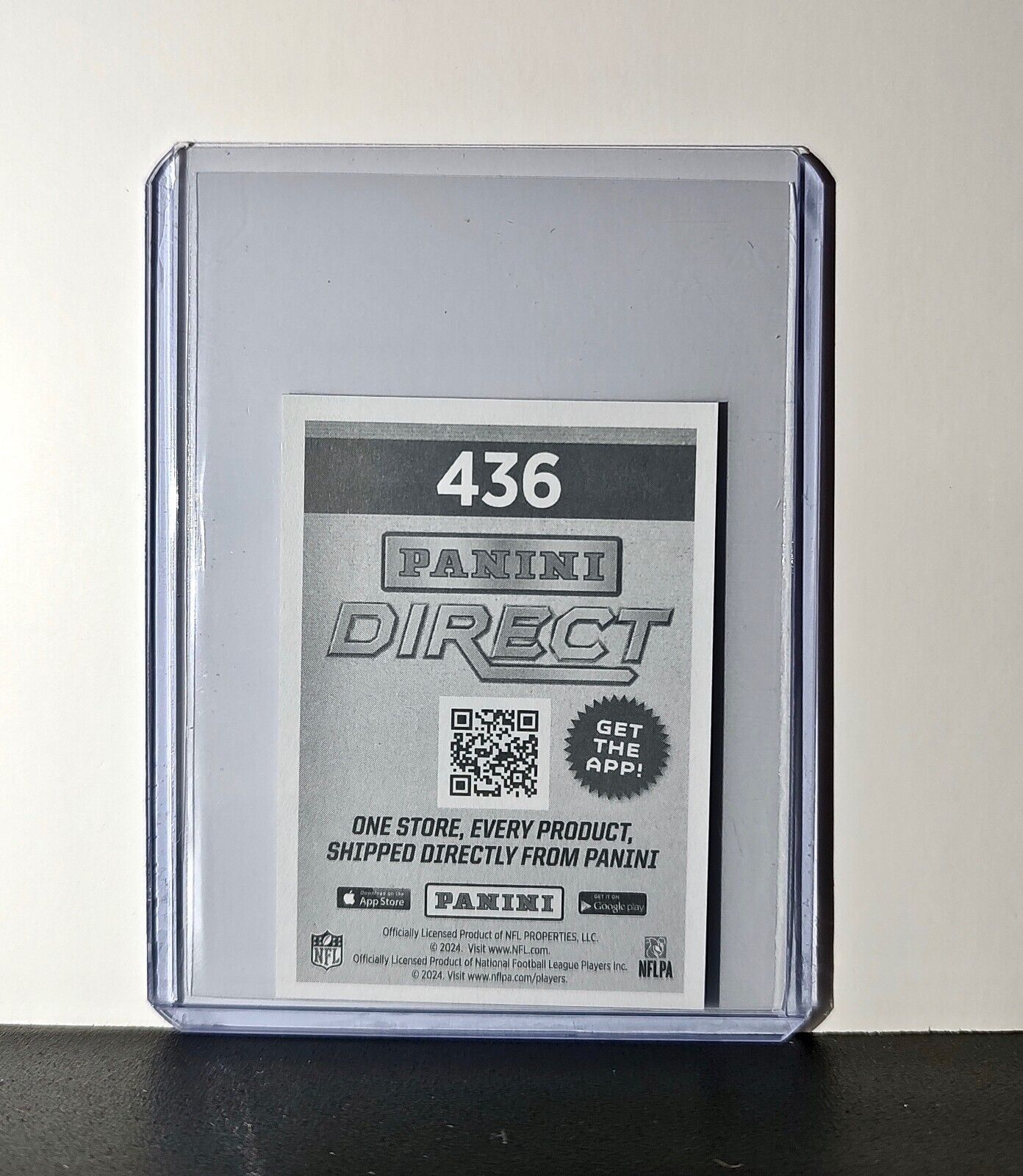 Drake London 2024 Panini NFL Sticker #436 Foil Atlanta Falcons