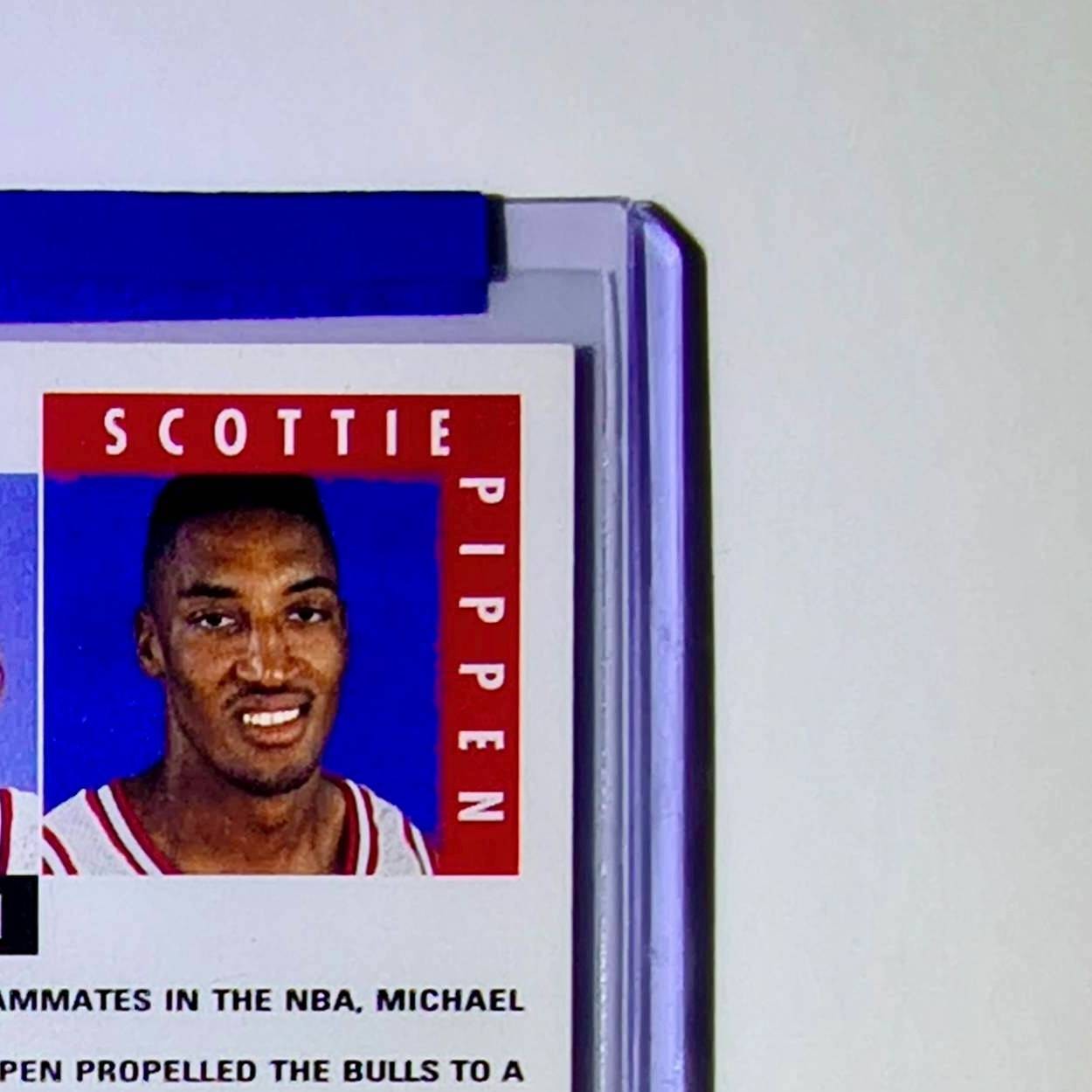 Michael Jordan Scottie Pippen 1992-93 Upper Deck Scoring Threats #62 Card Bulls