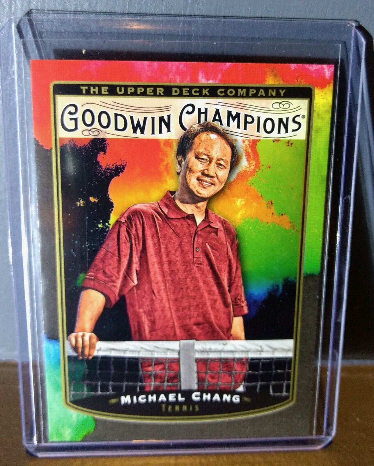 2019 Upper Deck Goodwin Champions Michael Chang #127 Tennis Trading Card