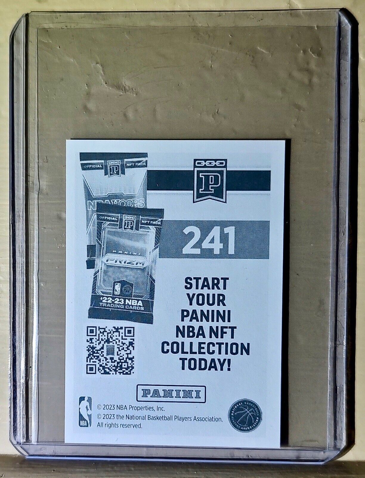 2023-24 Evan Fournier Panini NBA Basketball #241 Sticker New York Knicks