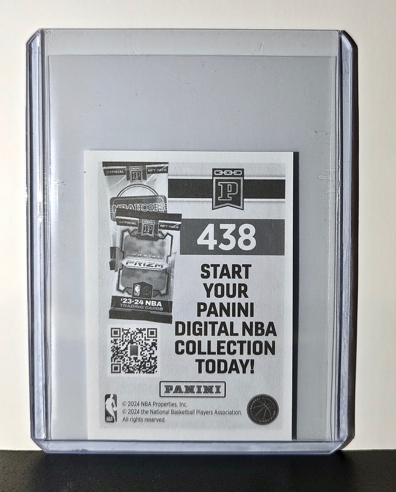 Anfernee Simons 2024-25 Panini NBA #438 Sticker Card Portland Trail Blazers