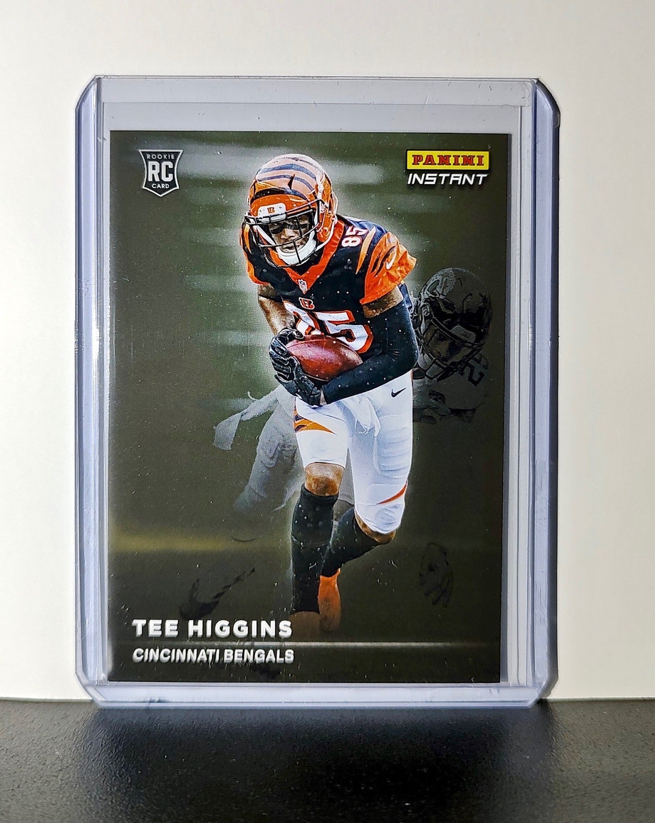 Tee Higgins Rookie 2020 Panini NFL #17 Rookie Spotlight Card Cincinnati Bengals