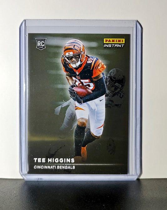 Tee Higgins Rookie 2020 Panini NFL #17 Rookie Spotlight Card Cincinnati Bengals