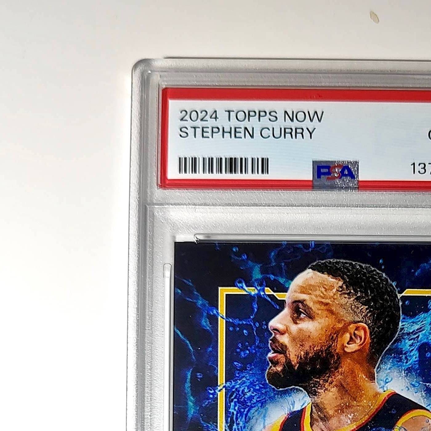 Stephen Curry 2024 Topps Now 4000 Career 3 Pointers #13 PSA 10 Gem Mint
