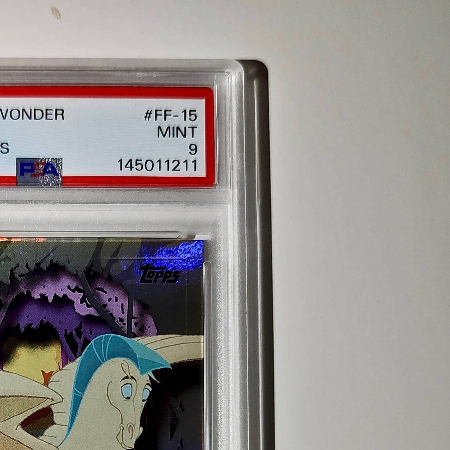 Pegasus 2025 Topps Disney #FF-15 Furry Friends Card Hercules PSA 9 Mint
