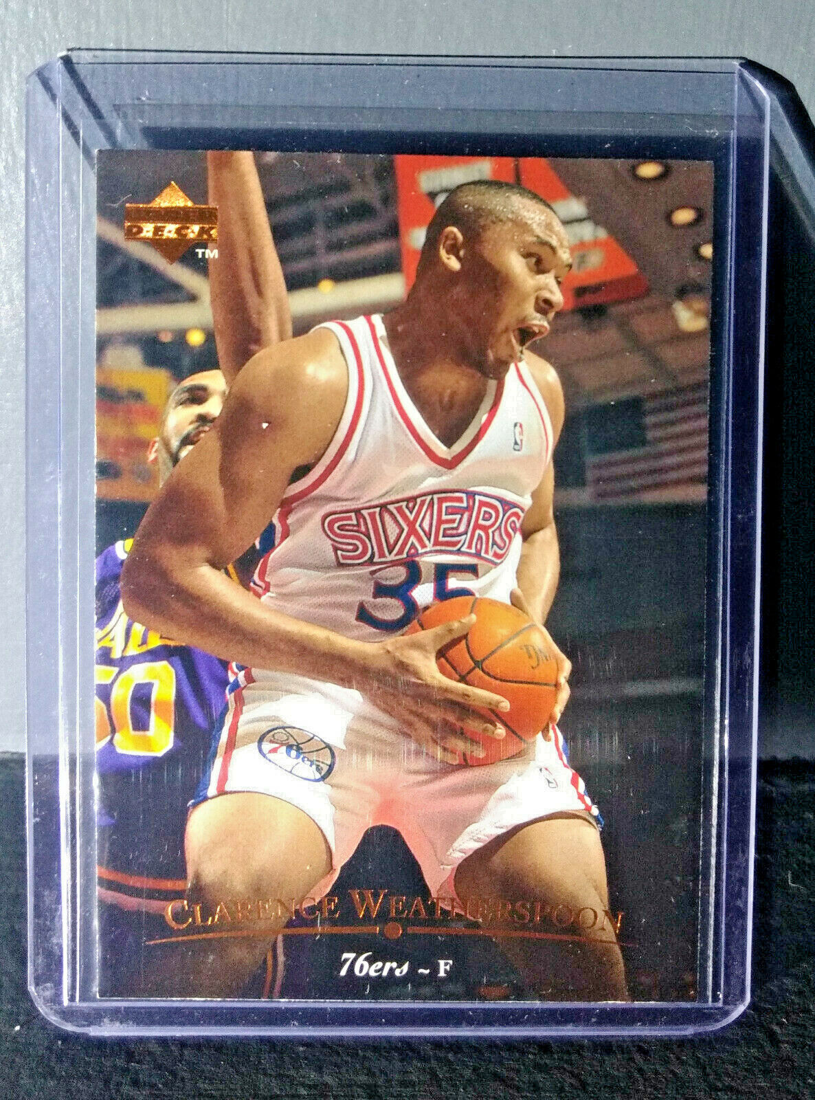 1995-96 Upper Deck Clarence Weatherspoon #22 Basketball Card