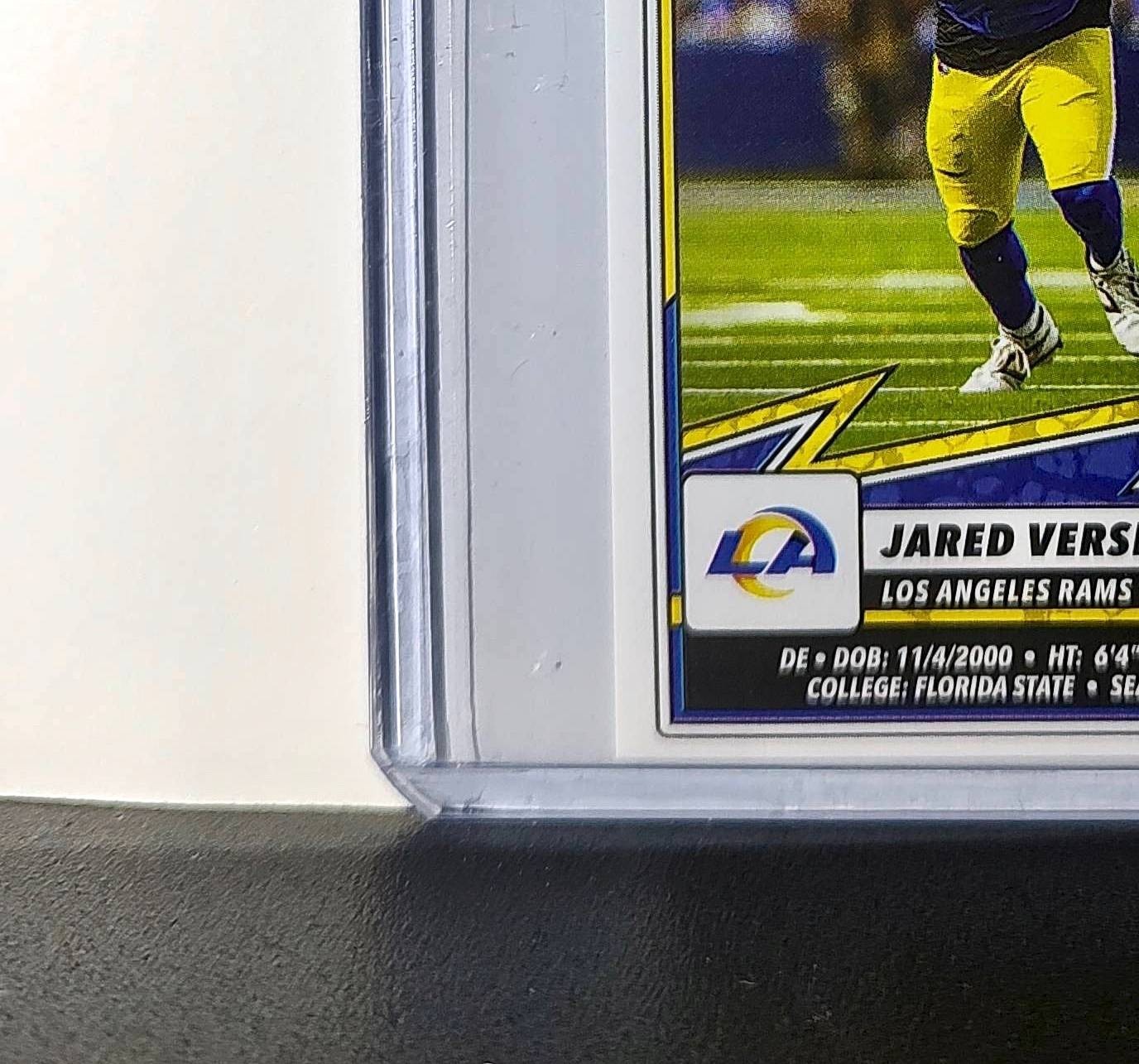 Jared Verse 2025 Panini NFL #513 Sticker Los Angeles Rams