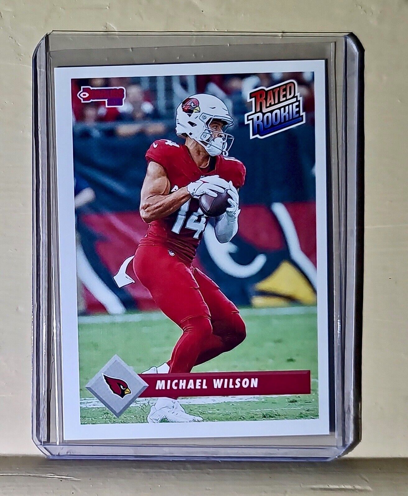 Michael Wilson 2023 Panini NFL Rated Rookie Retro #28 Card Cardinals 1/629