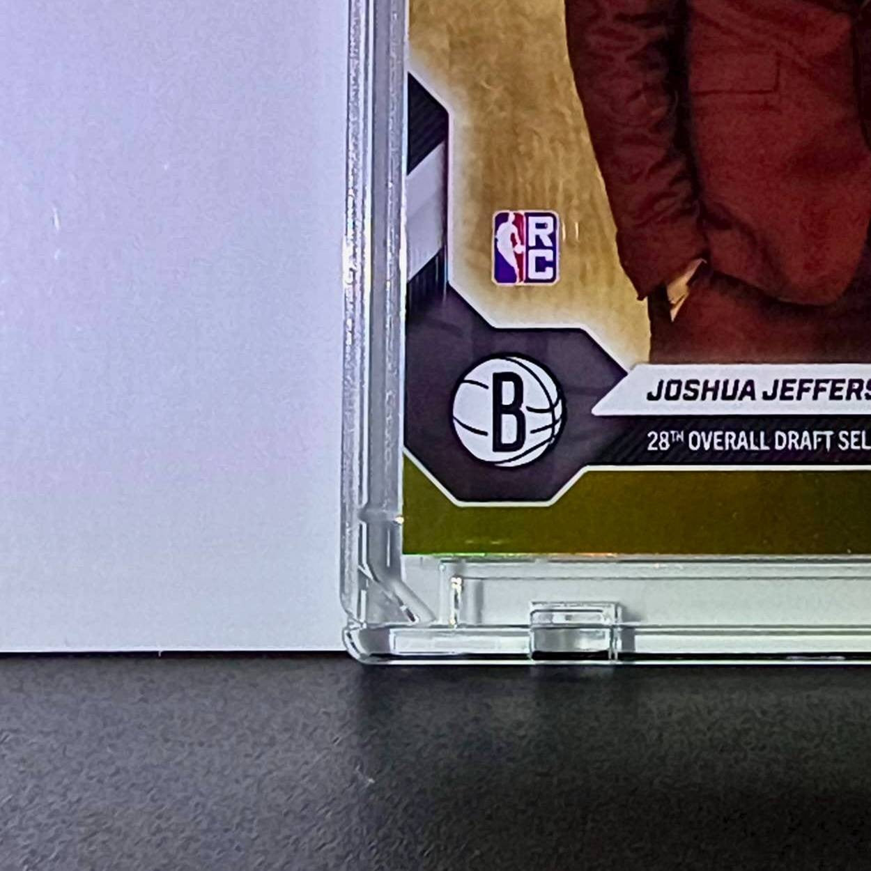 Joshua Jefferson Rookie 2026-27 Topps NBA Draft #JJEF Gold Foil 33/50 Card Nets