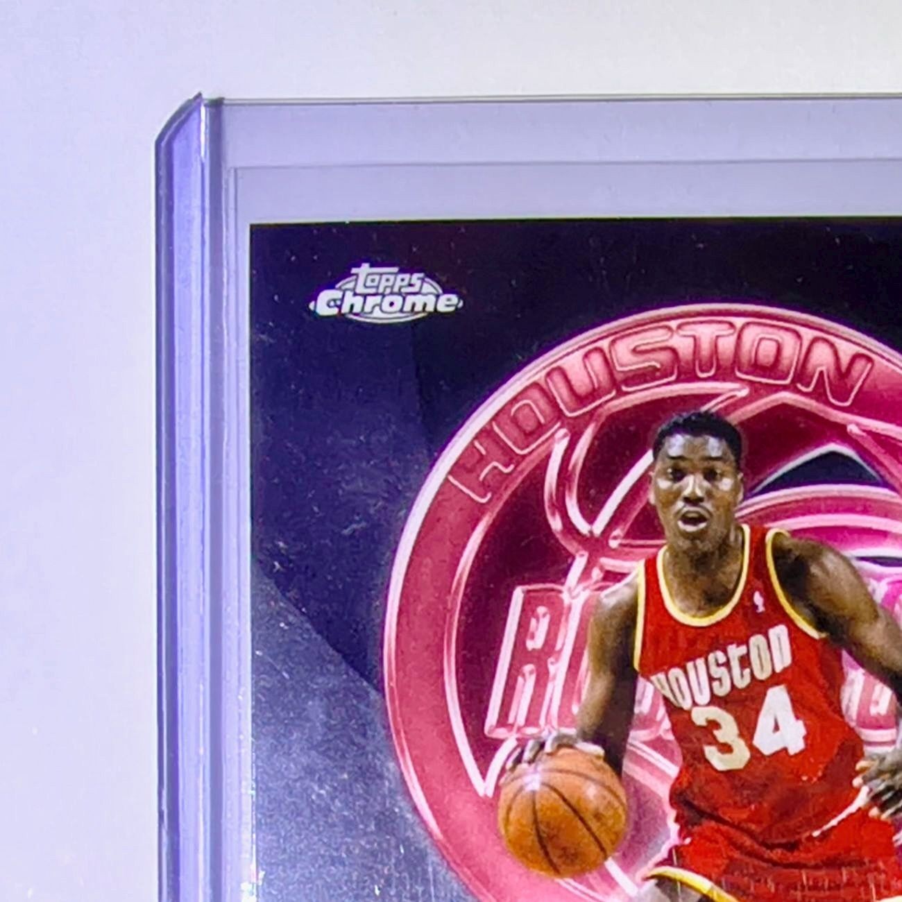 Hakeem Olajuwon 2025-26 NBA Topps Chrome Update No Limit #IP-4 Card Rockets