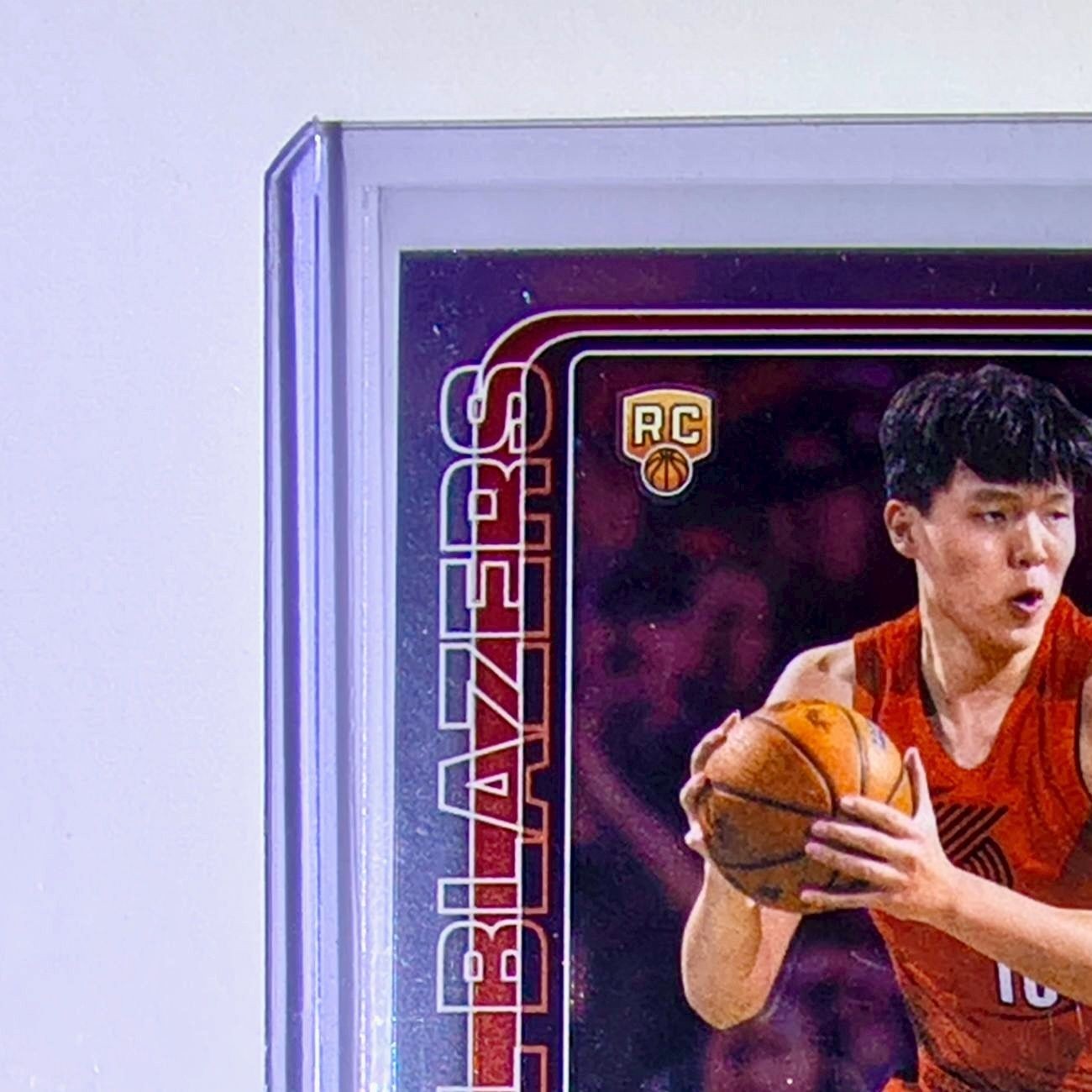 Yang Hansen Rookie 2025-26 NBA Topps Chrome Update #166 Card Trail Blazers