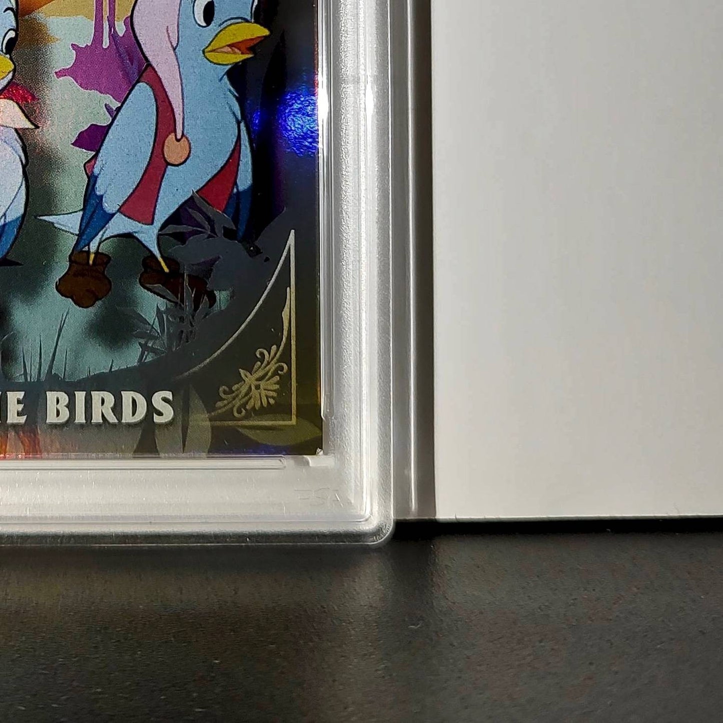 The Birds 2025 Topps Disney #FF-5 Furry Friends Card Cinderella PSA 8