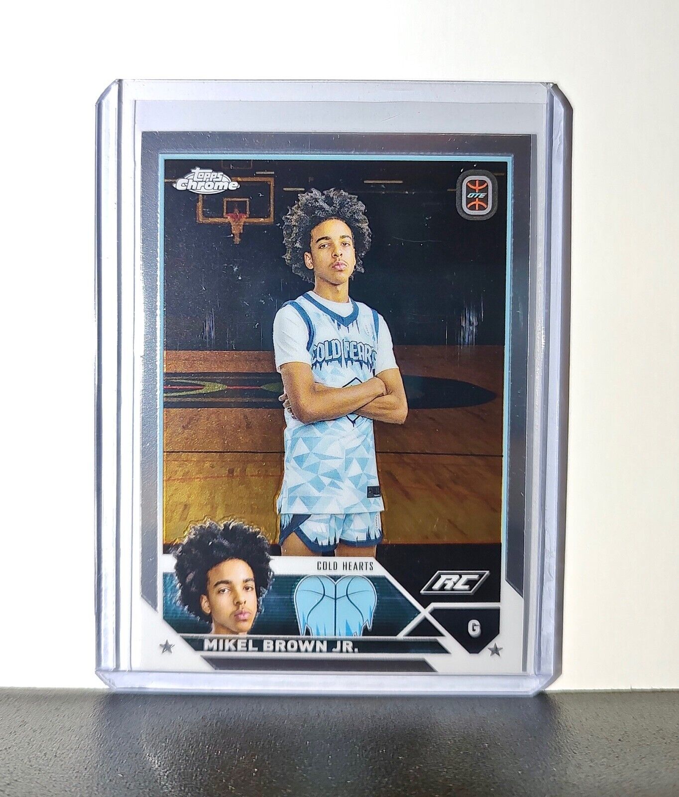 Mikel Brown Jr. Rookie Card 2023-24 Topps Chrome Overtime #12 Cold Hearts