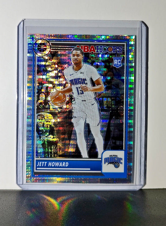 Jett Howard 2023-24 Panini Premium NBA Hoops #129 Rookie Pulsar Prizm Magic