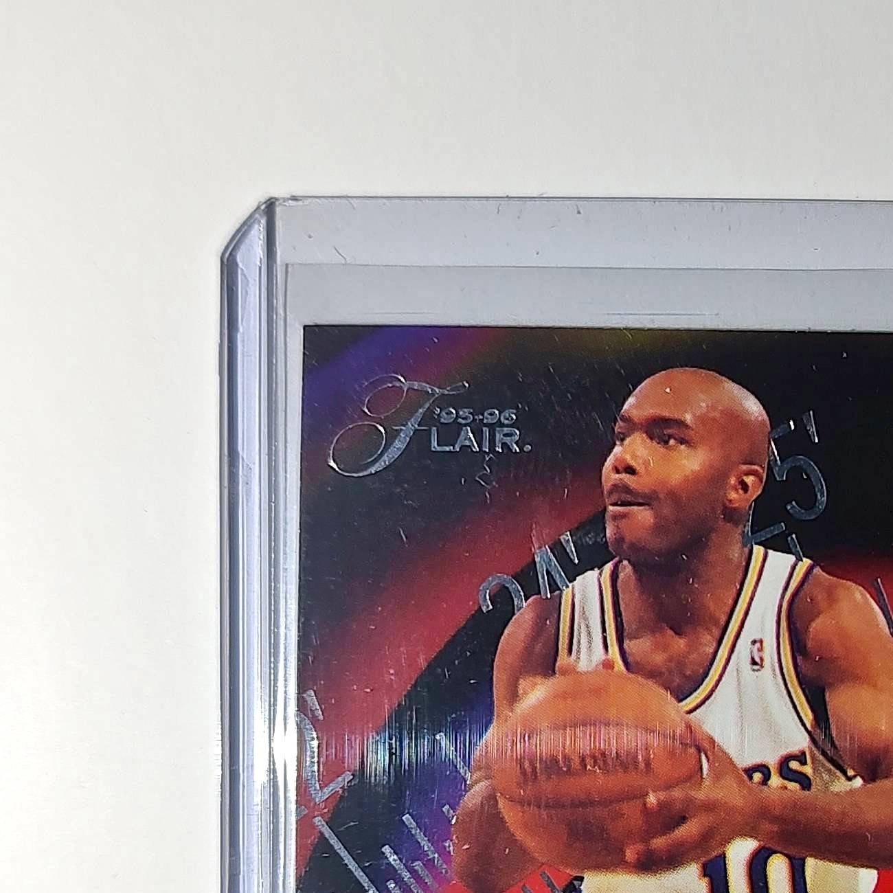 Tim Hardaway 1995-96 Flair NBA #4 Perimeter Power Card