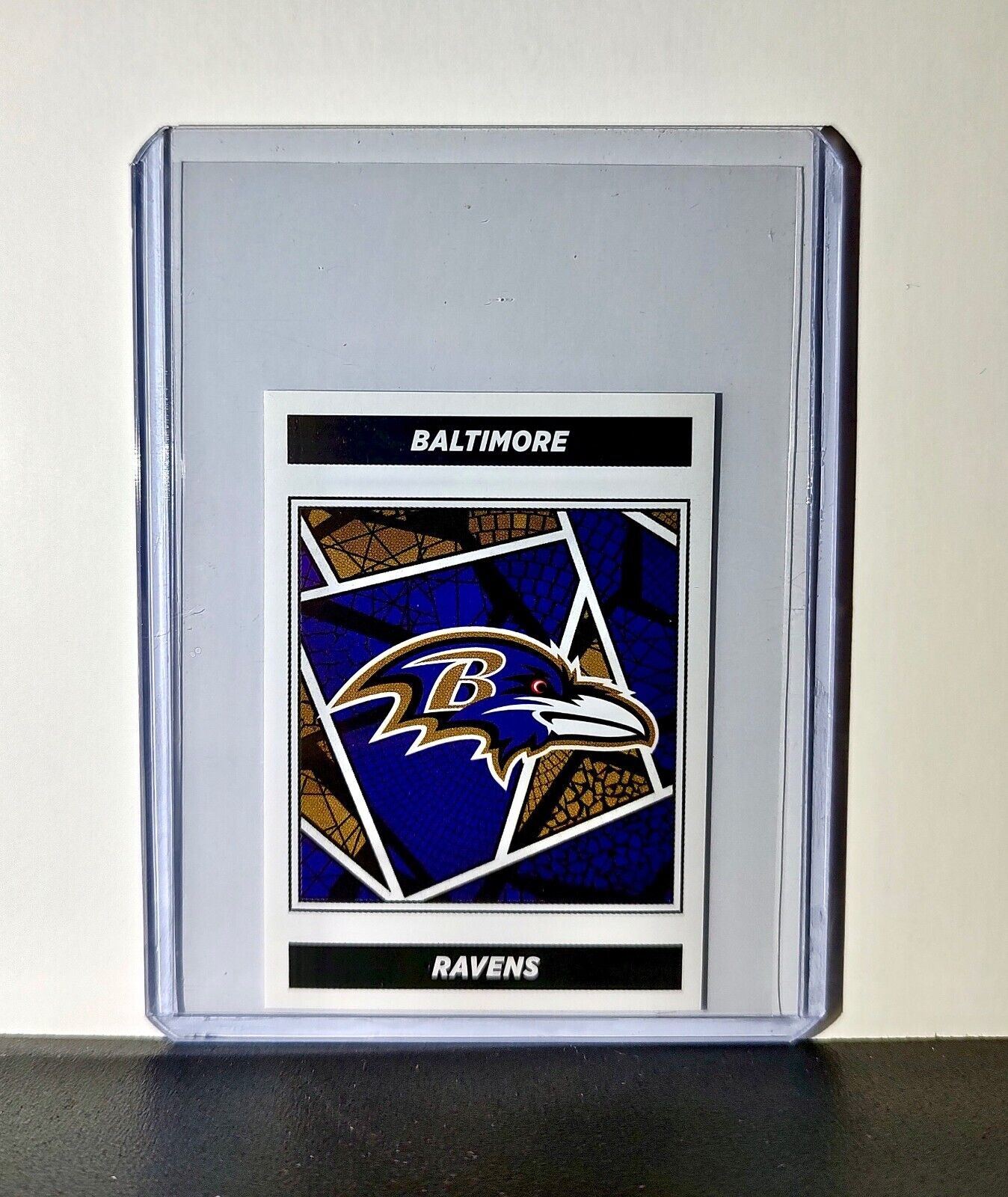 Logo 2024 Panini NFL Sticker #105 Baltimore Ravens