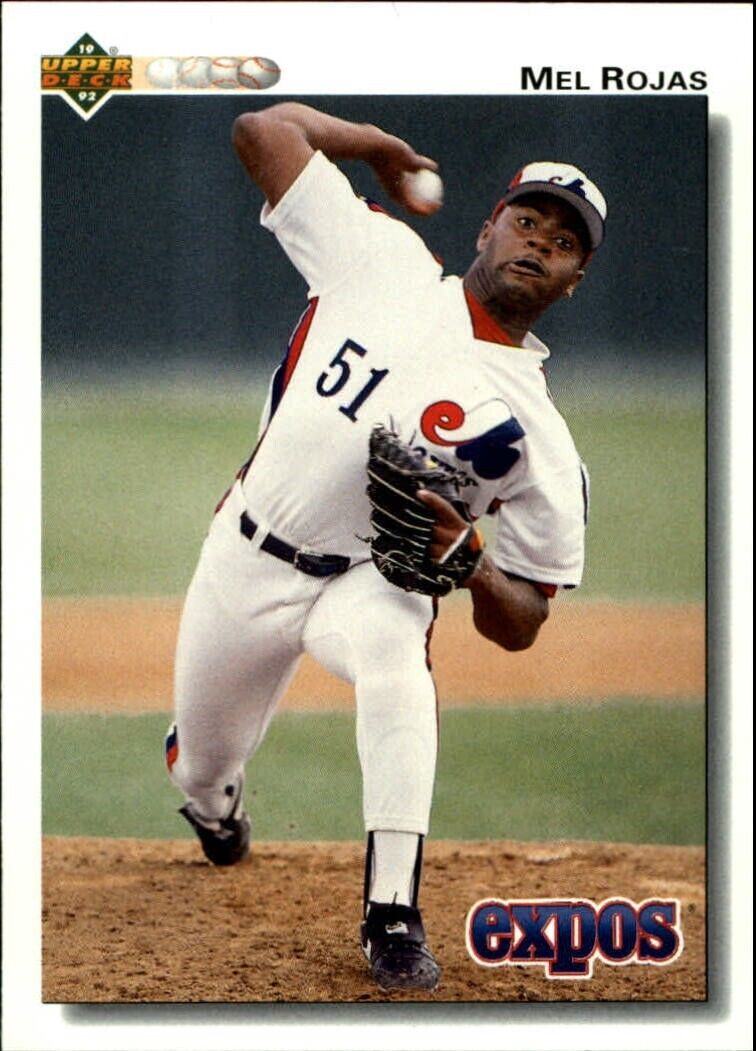 Mel Rojas 1992 Upper Deck MLB #683 Baseball Card Montreal Expos
