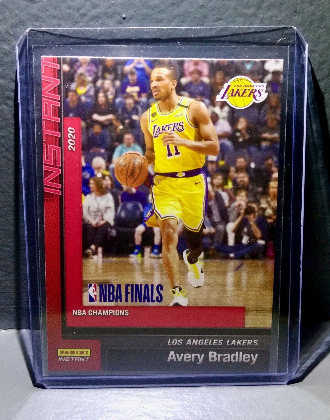 Avery Bradley 2020 Panini LA Lakers NBA Champions #3 Basketball Card