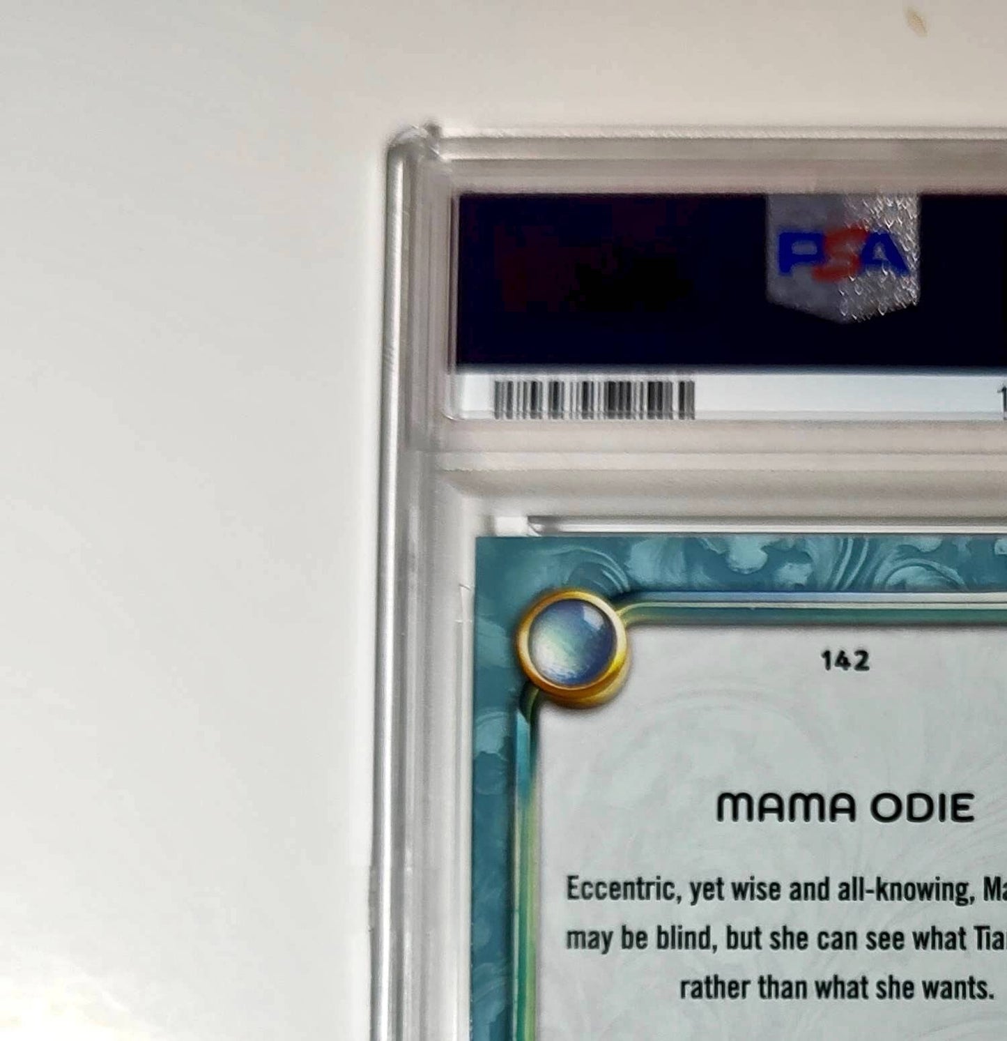 Mama Odie 2025 Topps Disney #142 Diamond Card The Princess and the Frog PSA 7