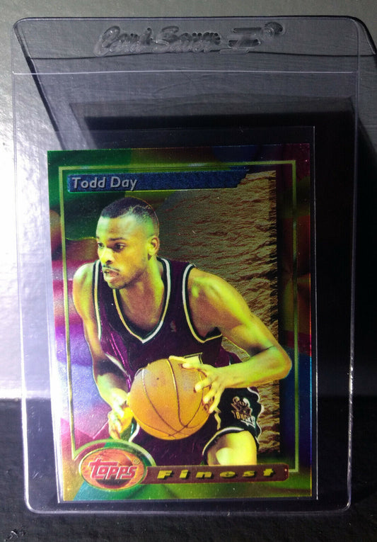 1993-94 Topps Finest Todd Day #49 Basketball Card