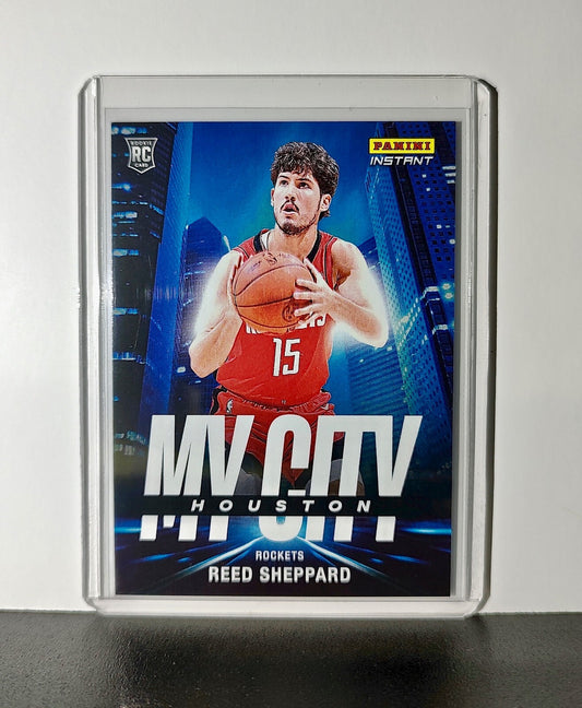 Reed Sheppard Rookie 2024-25 Panini MyCity NBA #21 Basketball Rockets 1/268