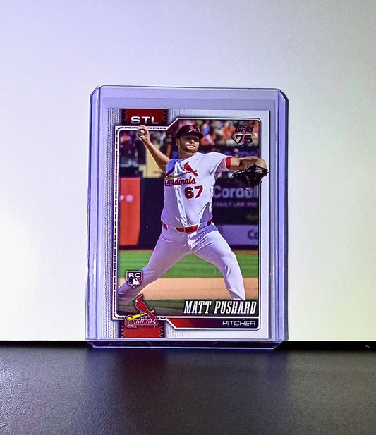 Matt Pushard Rookie 2026 Topps Update MLB #US209 Card St. Louis Cardinals