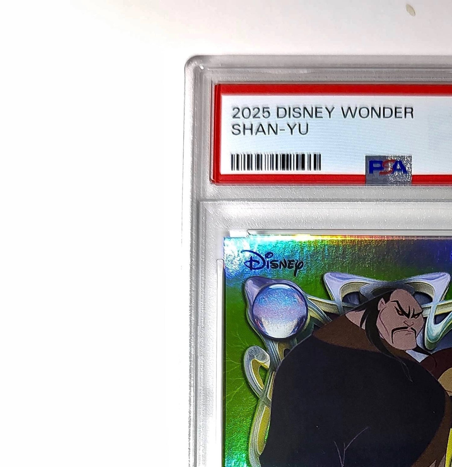 Shan-Yu 2025 Topps Disney Wonder #180 Card Mulan PSA 9