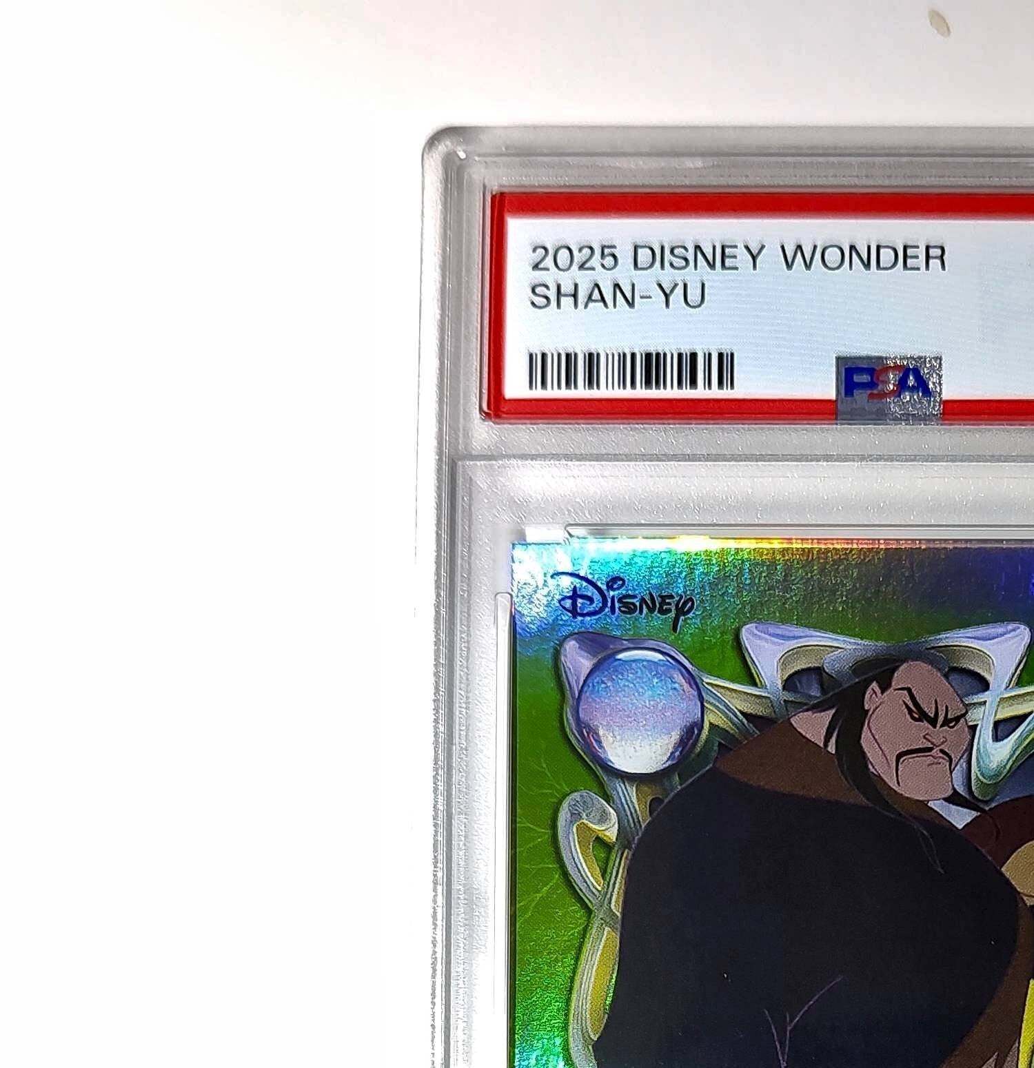 Shan-Yu 2025 Topps Disney Wonder #180 Card Mulan PSA 9