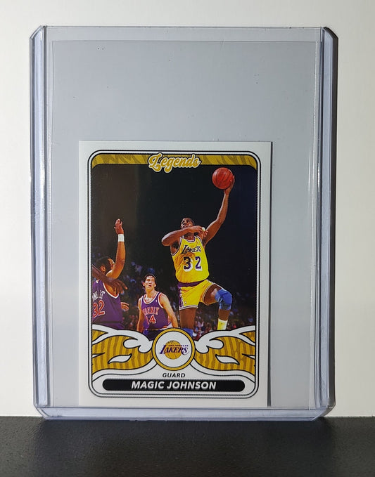 Magic Johnson Legends 2024-25 Panini NBA #501 Sticker Card Los Angeles Lakers