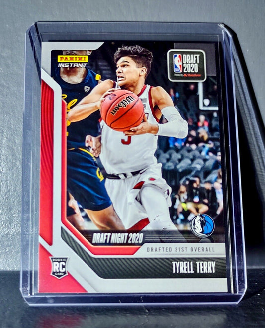 Tyrell Terry 2020-21 Panini NBA Draft Night #32 Basketball Rookie Card 1 of 284