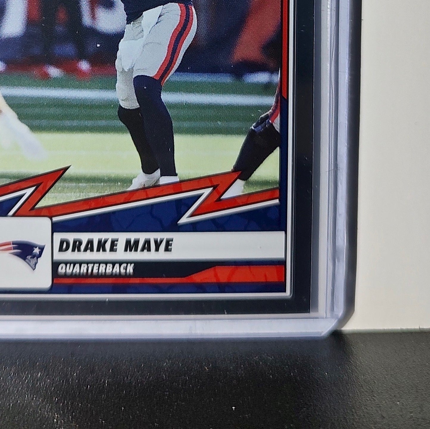 Drake Maye 2025 Panini NFL #35 Foil Sticker Card New England Patriots