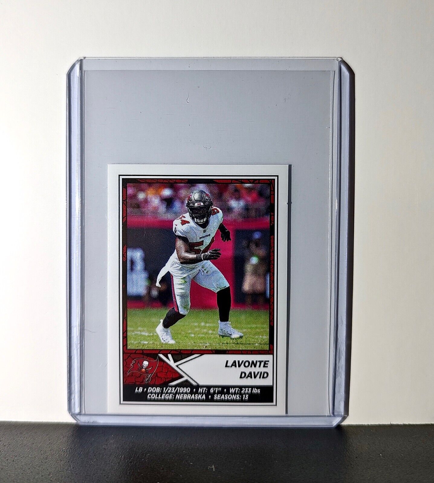 Lavonte David 2024 Panini NFL Sticker #483 Tampa Bay Buccaneers