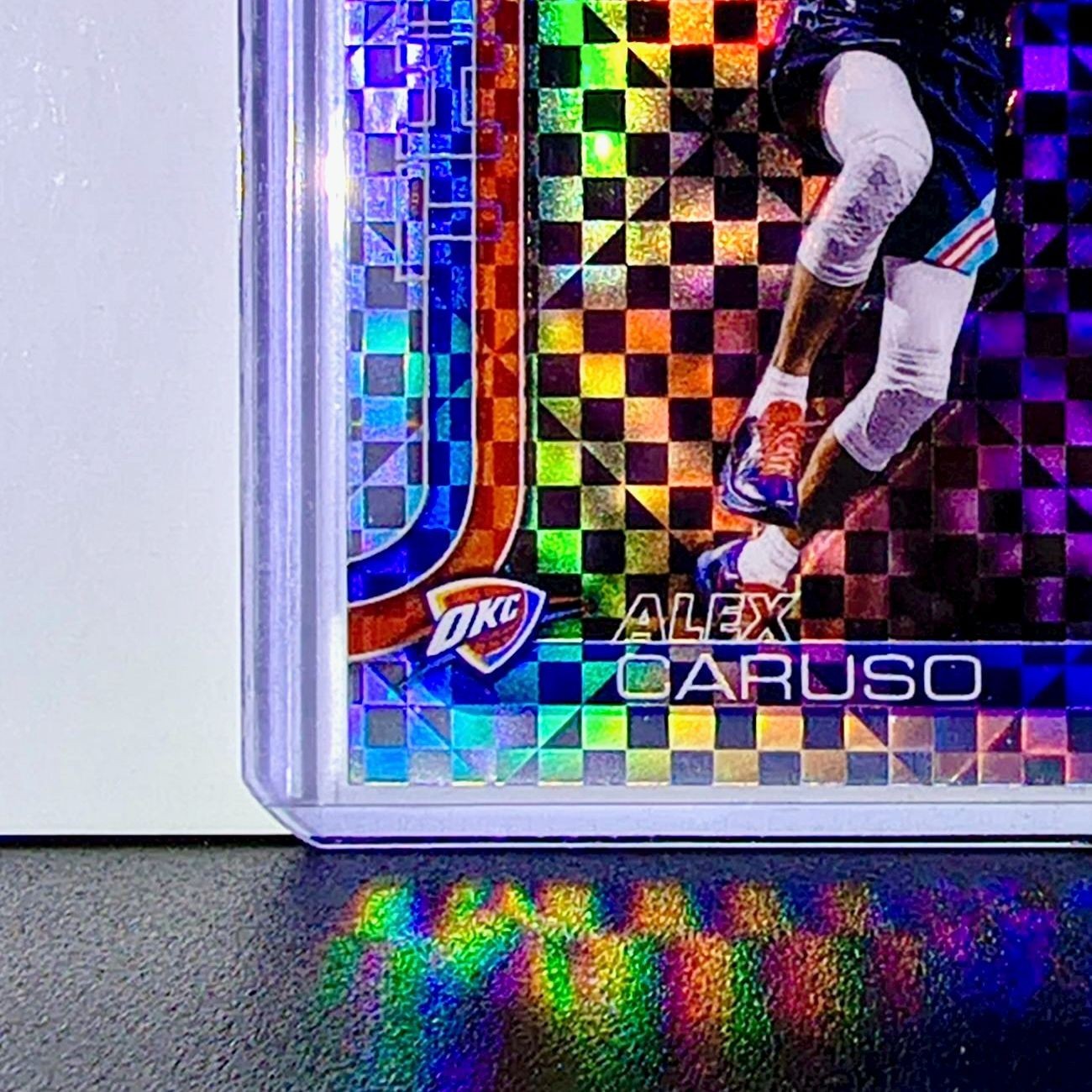 Alex Caruso 2025-26 NBA Topps Chrome Update X-Fractor #131 Card OKC Thunder