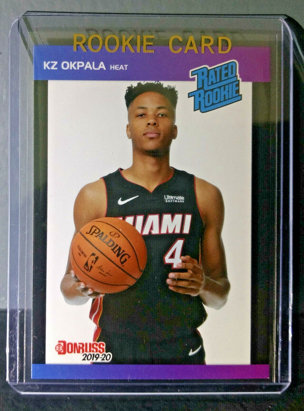 KZ Okpala 2019-20 Panini NBA #26 Rated Rookie Retro Card 1/3431