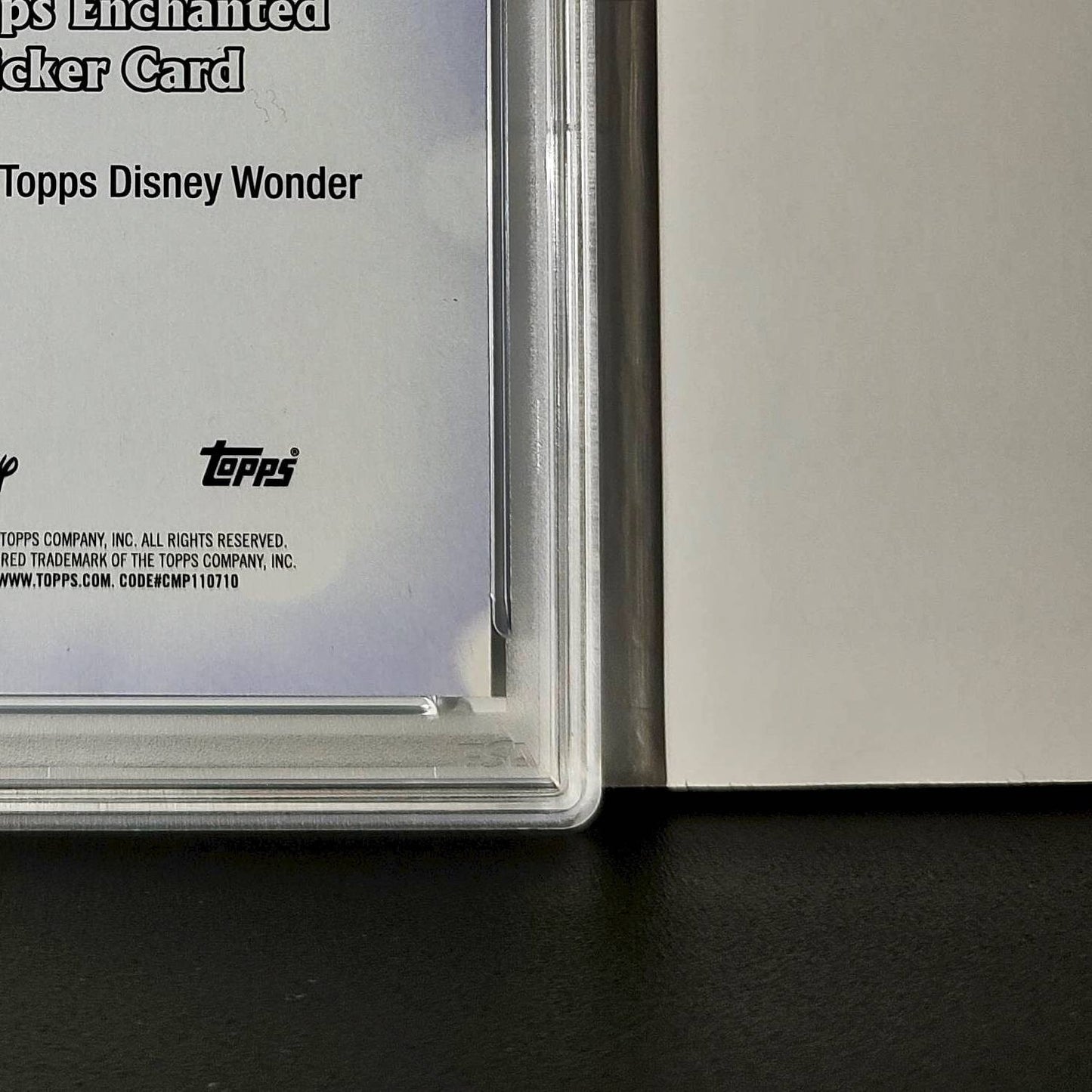 Alice 2025 Topps Disney #ES-6 Enchanted Sticker Alice in Wonderland PSA 9 MT