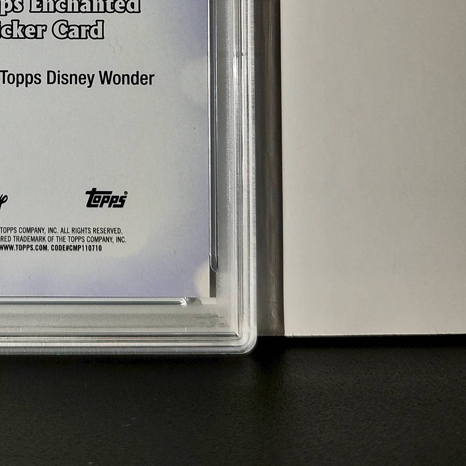 Alice 2025 Topps Disney #ES-6 Enchanted Sticker Alice in Wonderland PSA 9 MT