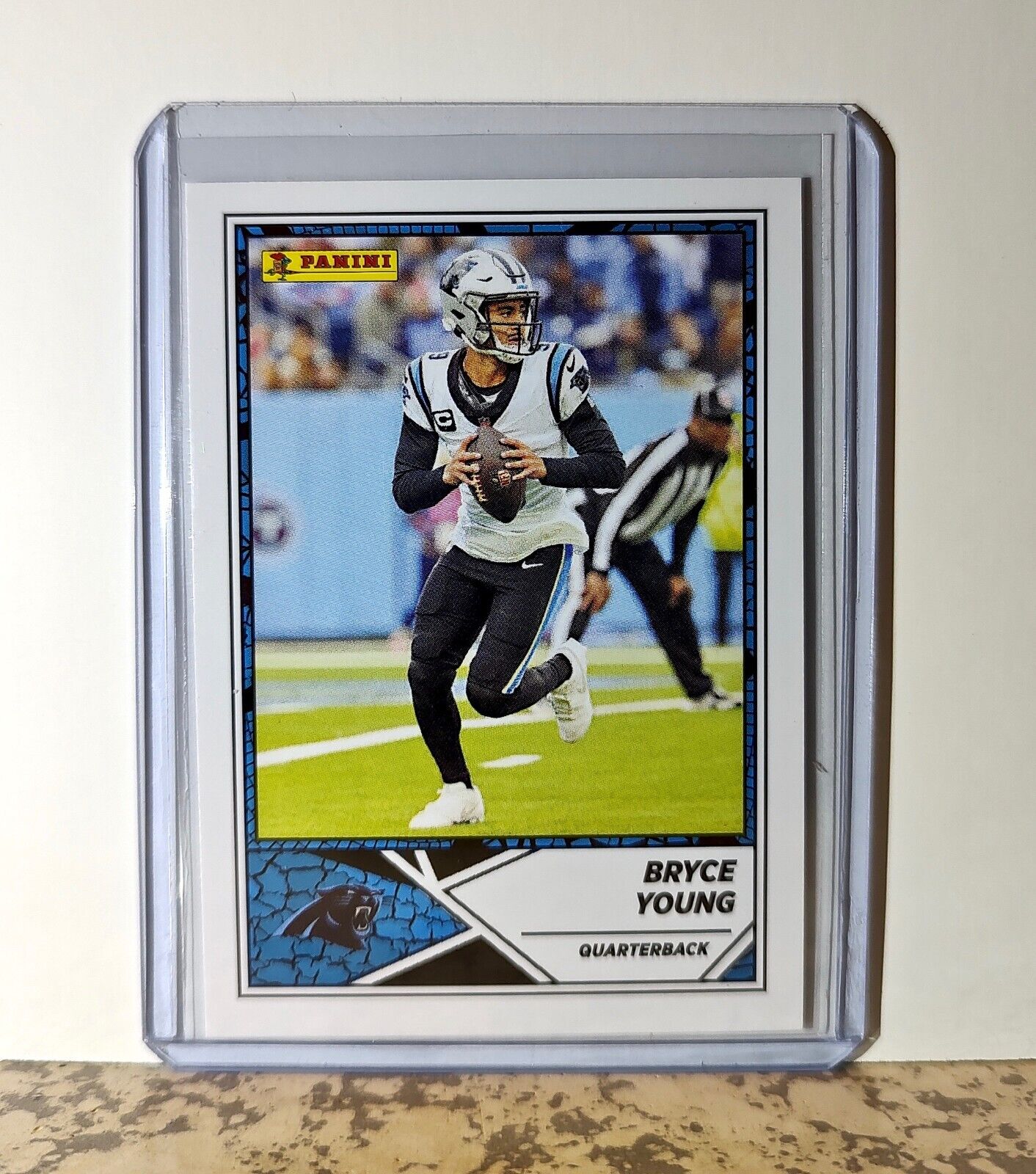 Bryce Young 2024 Panini NFL #19 Sticker Card Carolina Panthers