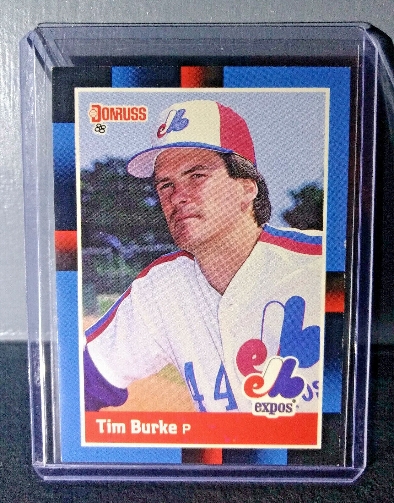 1988 Tim Burke Donruss #98 Baseball Card