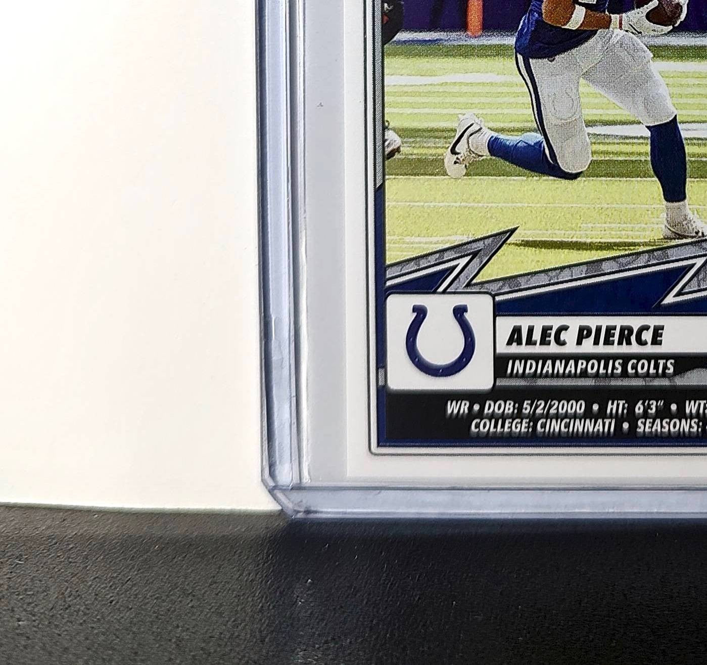 Alec Pierce 2025 Panini NFL #189 Sticker Indianapolis Colts