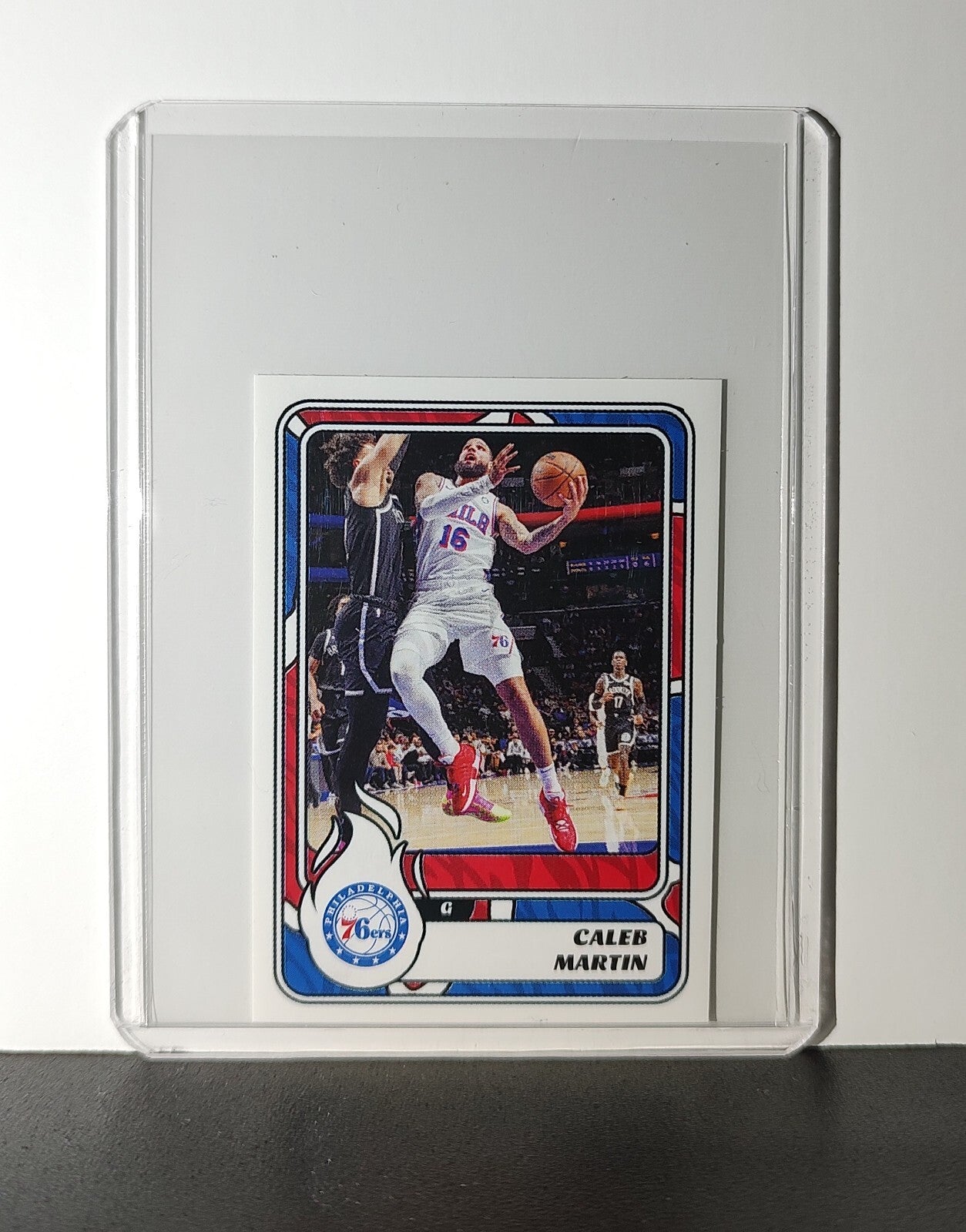 Caleb Martin 2024-25 Panini NBA #261 Sticker Card Philadelphia 76ers