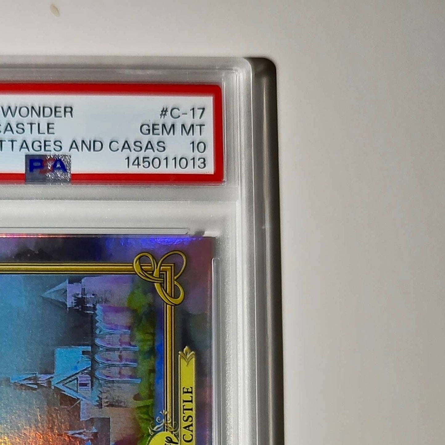 Arendelle Castle 2025 Topps Disney #C-17 Card Frozen PSA 10 Gem