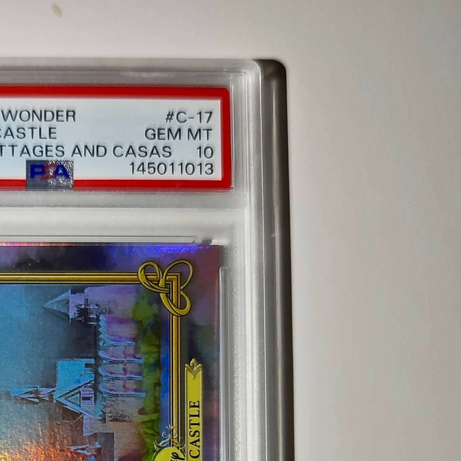Arendelle Castle 2025 Topps Disney #C-17 Card Frozen PSA 10 Gem