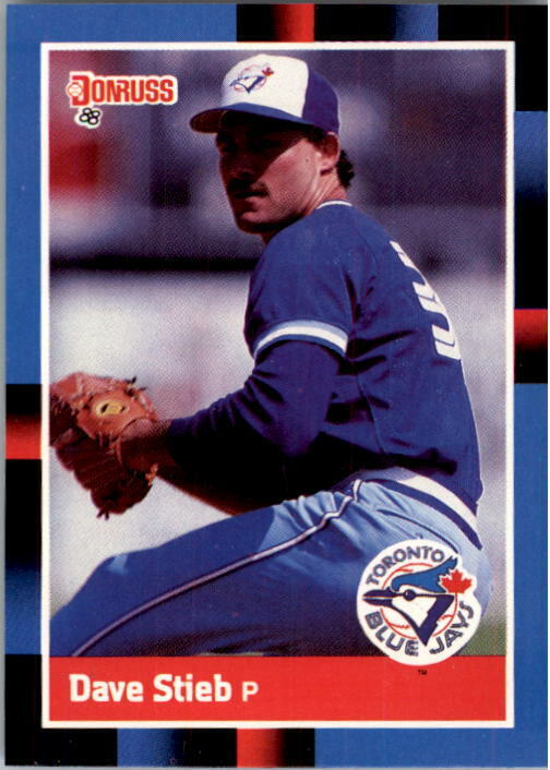 1988 Dave Stieb Donruss Baseball Card #148